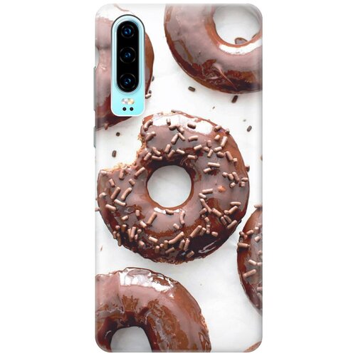 фото Силиконовый чехол на huawei p30 / хуавей п30 с эффектом блеска "ретро-лампа gosso