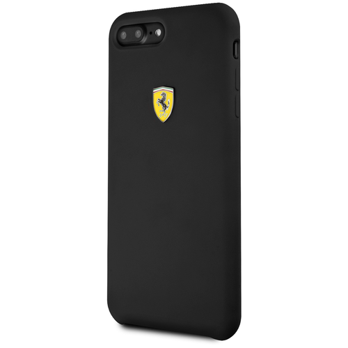 фото Чехол ferrari для iphone 7 plus/8 plus on-track sf silicone case hard tpu black
