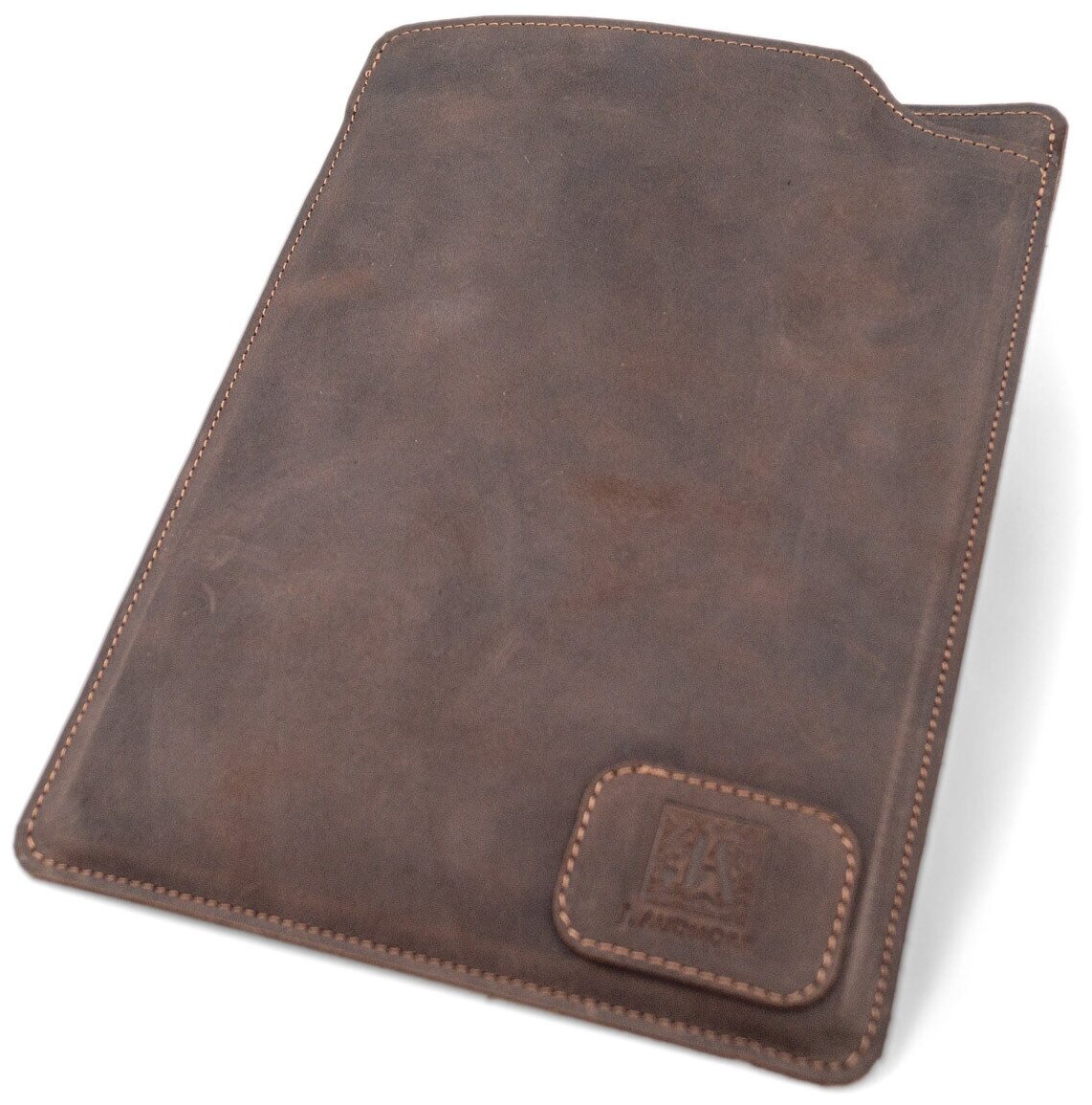 Кожаный чехол для планшета 11" Newkee Brown 11 (Apple iPad Pro 11, Samsung Galaxy Tab S7), шоколадный