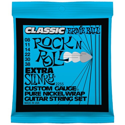 Тонкие струны для электрогитары Ernie Ball 2255 тонкие струны для электрогитары ernie ball 2255