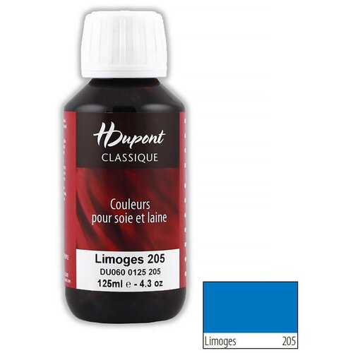 DU0600125 Краска для шелка Classiс, 125мл, H Dupont (205 лиможский голубой)