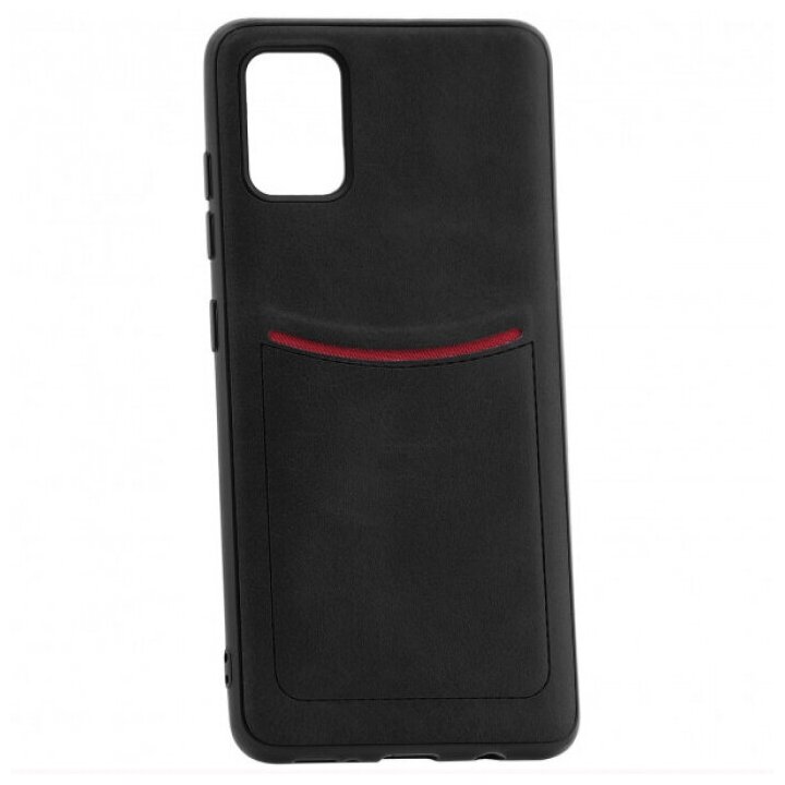 фото ILEVEL Чехол с кожаным покрытием и карманом для Samsung Galaxy A31