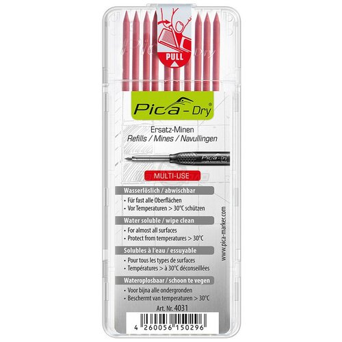 Комплект грифелей для карандаша Pica 4031