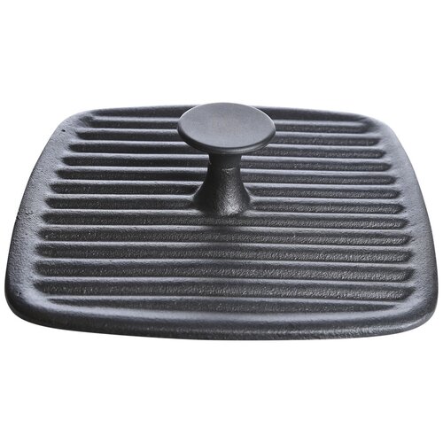 Крышка-пресс для гриля 23 см чугун квадратная черная Authentic 2590₽