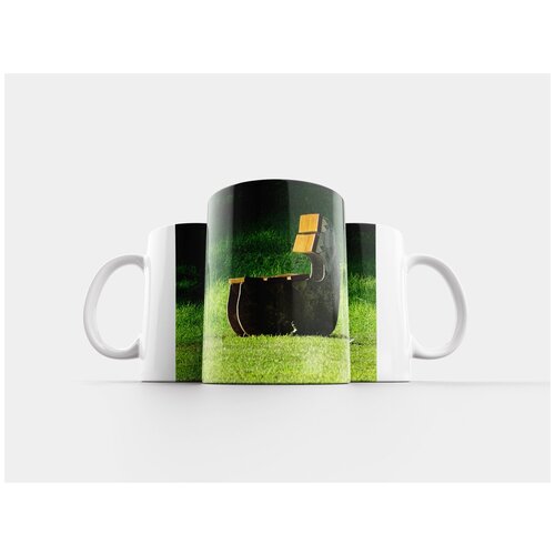 фото Кружка "банк, сидение, луг" 320 мл lotsprints