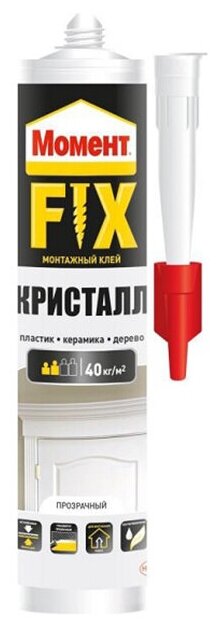 Клей Момент FIX Кристалл, 265 г - фотография № 1