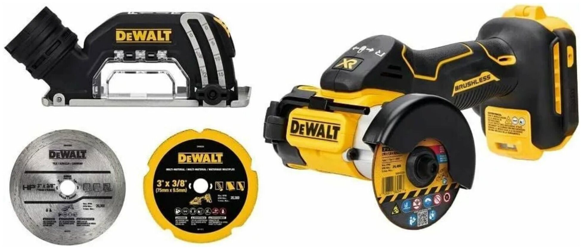 Изображение Отрезная машина DeWALT DCS438 ( без зу и акб)