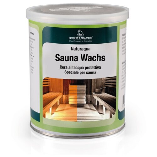 Воск для сауны Borma Naturaqua Sauna-wachs (750 мл черный )