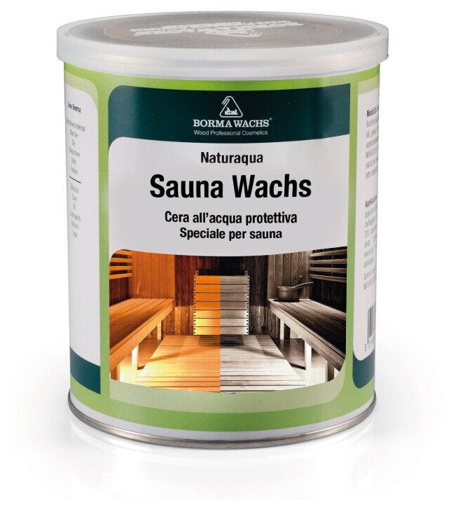 Воск для сауны Borma Naturaqua Sauna-wachs (750 мл прозрачный )