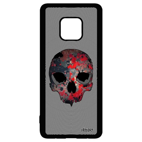 фото Защитный чехол на телефон // huawei mate 20 pro // "череп" дизайн мертвец, utaupia, серый