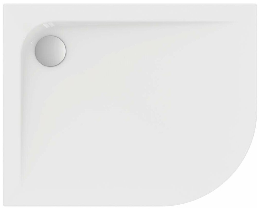 Акриловый поддон для душа / душевой Ideal Standard Ultraflat 100х80 L K240701 Euro White