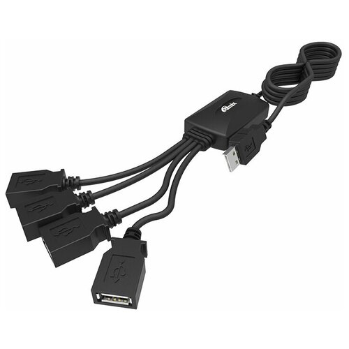 Разветвитель USB RITMIX CR-2405 Black (15119259)
