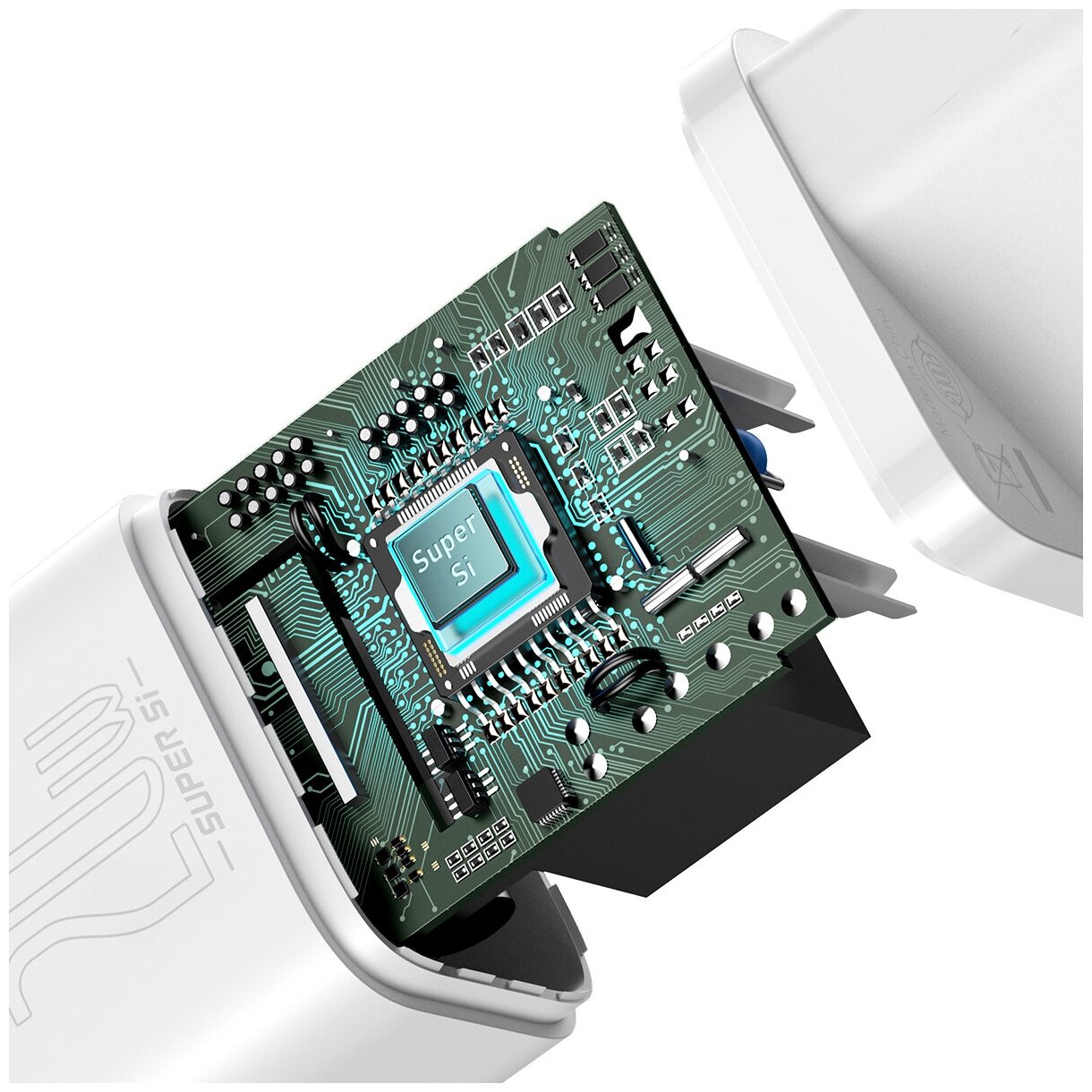 Кабель Baseus Flash Series USB / Type-C - MicroUSB / Lightning / Type-C 100W 1.2m Green CA2T3-06 - фото №4