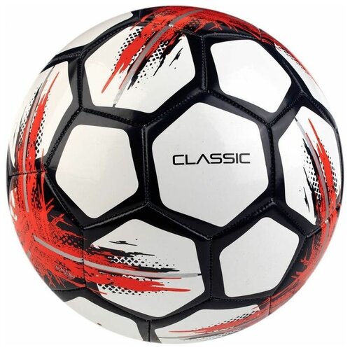 Футбольный мяч SELECT CLASSIC бел/чер/крас, 5