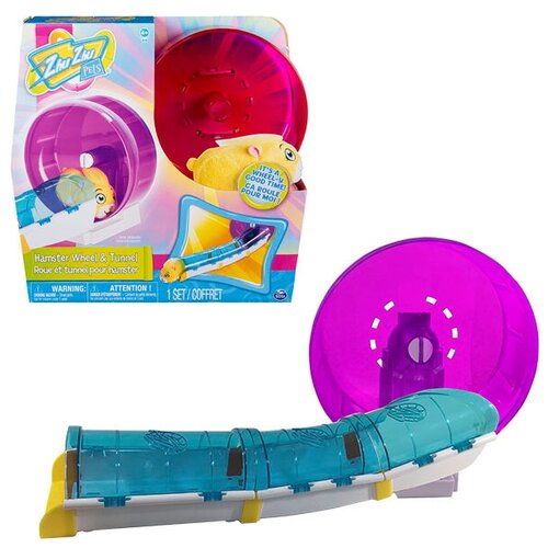 Интерактивная игрушка BARBIE (Mattel) Zhu Zhu Pets 21308 Колесо с туннелем для хомяка