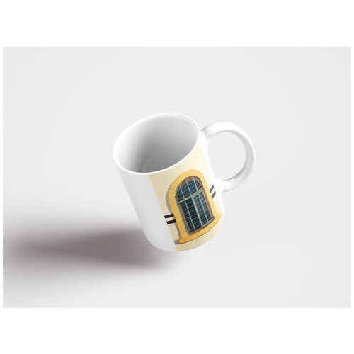 фото Кружка "марокко, эс- сувейра, строительство 320 мл. белая lotsprints