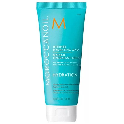 Moroccanoil Маска интенсивно увлажняющая для сухих, пористых и нормальных волос, 75 мл, туба