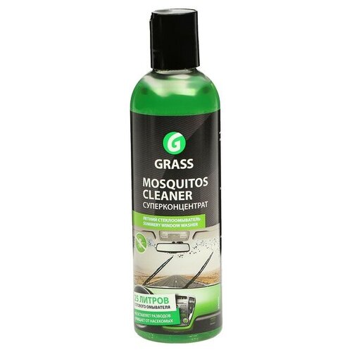 Концентрат летнего омывателя Grass Mosquitos Cleaner, антимуха, 250 мл