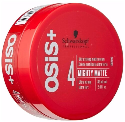 Schwarzkopf Professional Ультрасильный матирующий крем Mighty Matte, экстрасильная фиксация, 85 мл, 85 г