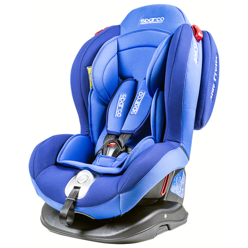 Детское автокресло Sparco F2000K BL (Группы 0+/1/2 (0-25 кг/0-6 лет), велюр + вставки из полиэстера)