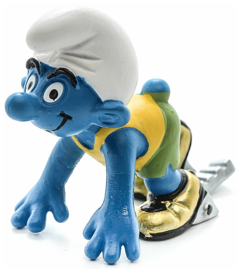 Фигурка Schleich Гном Смурфик "Бегун", каучуковый пластик, 20741