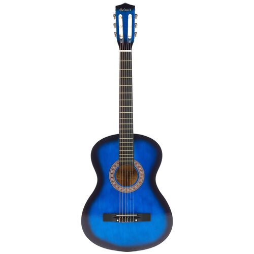 Классическая гитара Belucci BC3805 BLS (7/8, 38дюймов), синяя, санберст