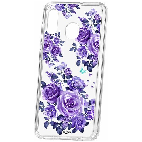 фото Чехол на samsung galaxy a30 2019 / a20 2019 kruche print roses / чехол для samsung / чехол с рисунком / чехол с принтом / чехол для самсунг / чехол для самсунг / бампер на гелакси / чехол накладка для гэлэкси / противоударная накладка для samsung galaxy / защита для galaxy / защита на samsung / cиликоновый чехол для samaung galaxy / пластиковый чехол на самсунг / защитный чехол для самсунг / чехольчик / защита телефона / ударопрочный чехол / галакси кruче