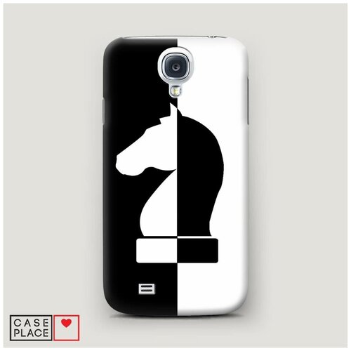 фото Чехол пластиковый samsung galaxy s4 шахматный конь case place