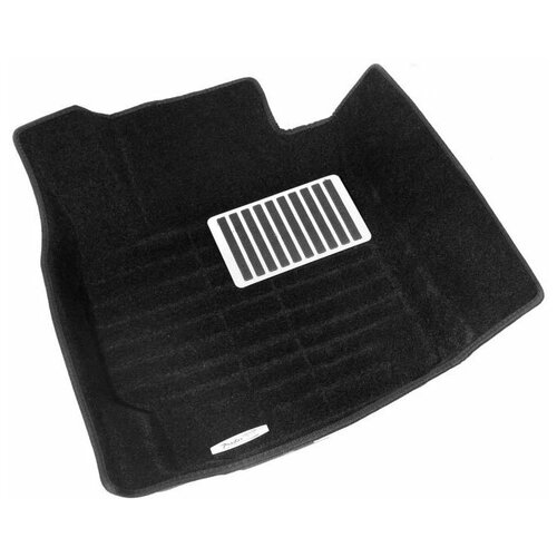 Коврики Pradar 3D XL для BMW X3/X4 F25/F26 2014- черные с высоким бортиком, металлическим подпятником. Артикул SI 19-00269