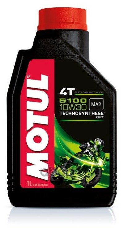 Синтетическое моторное масло Motul 5100 4T 10W30