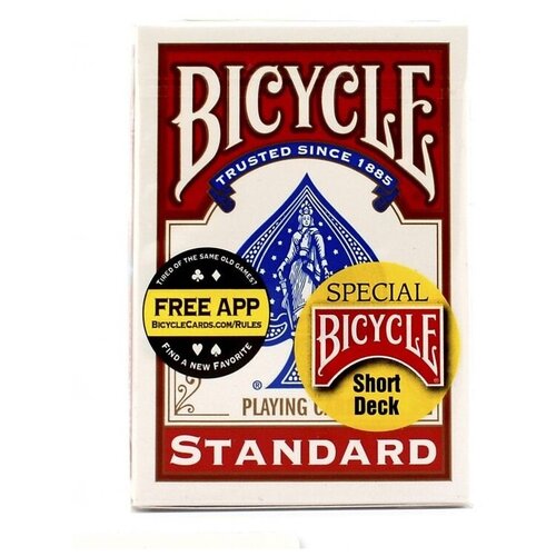 Карты Bicycle Standard Short Red 1016766