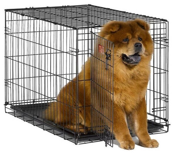 Клетка для собак Midwest iCrate, размер 3, размер 93х58х63см, черный