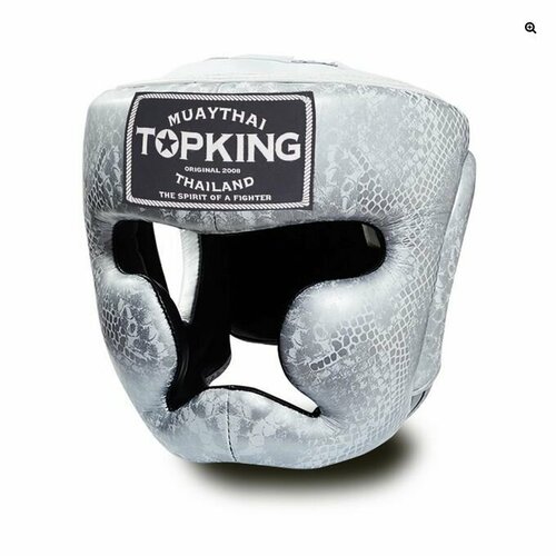   Top King Silver / White Snake Edition Head Guard M