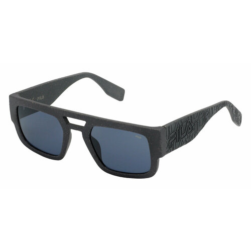 Солнцезащитные очки Fila SFI085 0U28, прямоугольные, для мужчин, черный