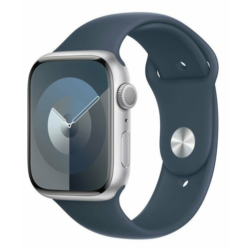 Умные часы Apple Watch Series 9 45mm GPS Aluminum Case with Sport Band Silver 6199000₽