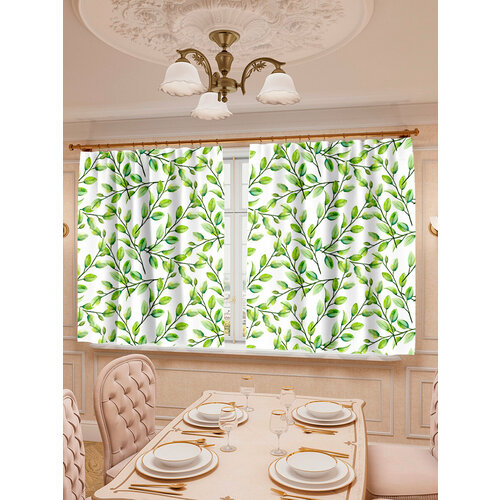 Шторы для кухни LeJoy Home из габардина 