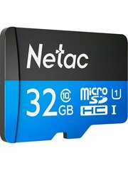 Карта памяти microSD 32 ГБ Netac Class 10 Standard ( NT02P500STN-032G-S )