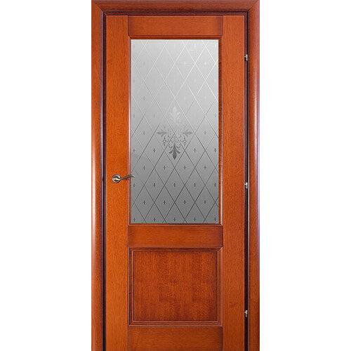 Межкомнатная дверь Краснодеревщик 3324 Торшон бразильская груша