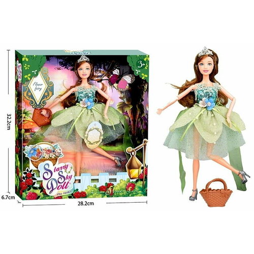 Кукла (31см) Flower Fairy с аксессуарами в коробке roblox фигурка героя fairy world golden tech fairy core с аксессуарами