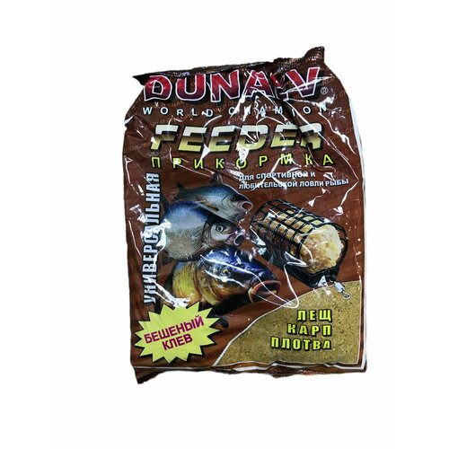 фото Прикормка dunaev feeder универсальная, 0.9 кг ( лещ, карп, плотва)
