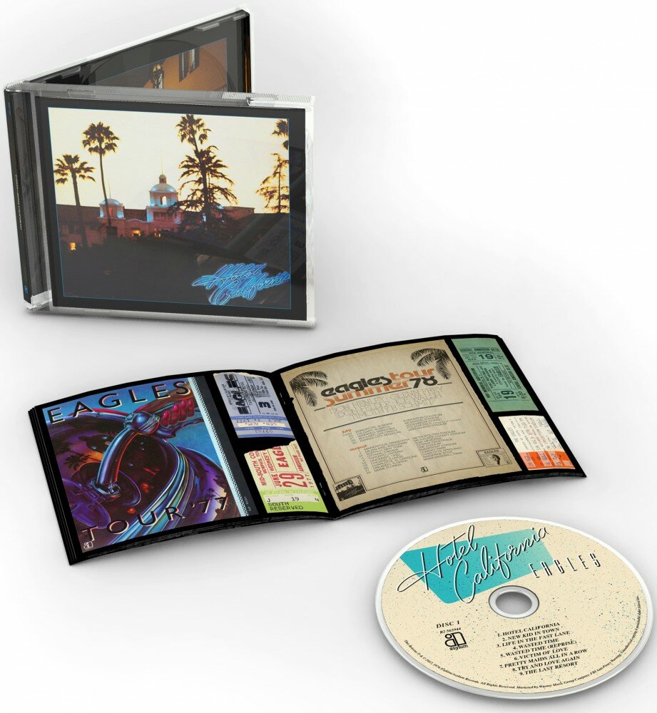 Компакт-Диски, Warner Music, EAGLES - Hotel California (40Th Anniversary) (CD) Медиа - фото №3