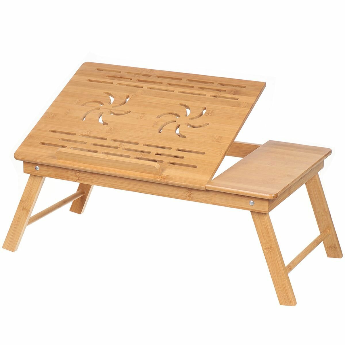 Столик-поднос для ноутбука бамбук 59.5х32.8х35 см Катунь КТ-СН-01