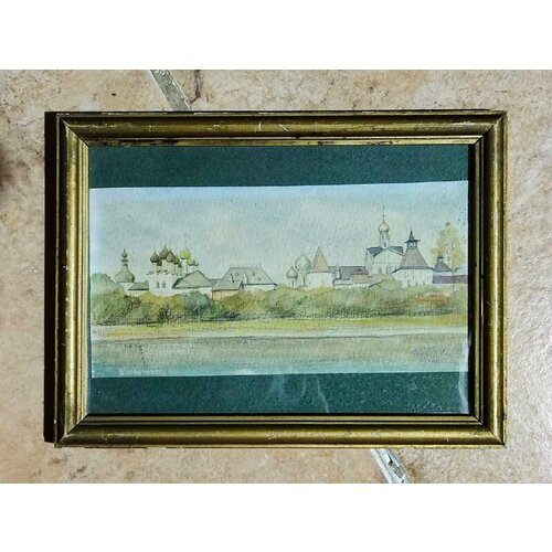 Ростовский кремль акварель