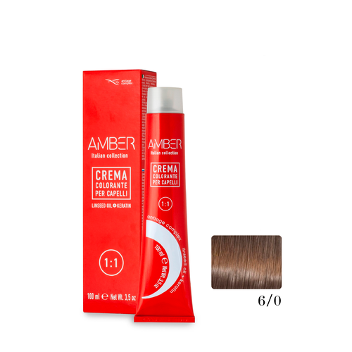 Крем-краска AMBER 6/0, 100 мл