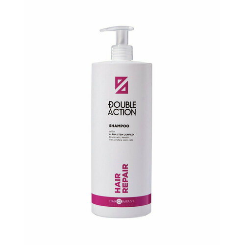 Hair Company Шампунь восстанавливающий 1000 мл - Double Action Hair Repair Shampoo