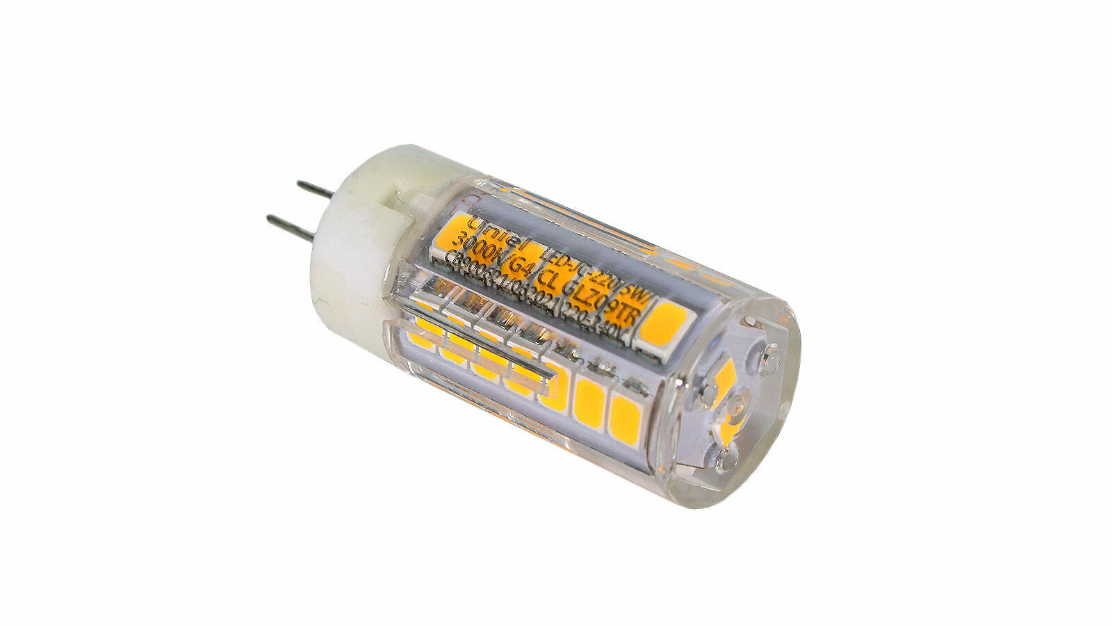 Светодиодная лампа Uniel LED-JC-220/5W/3000K/G4/CL GLZ09TR прозрачная UL-00006744