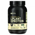 Optimum Nutrition, Gold Standard 100% Plant Protein, Creamy Vanilla, 1.63 lbs (740 g) - изображение