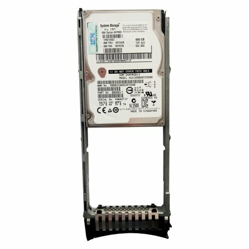 Жесткий диск IBM 00Y2503 600Gb SAS 2,5" HDD