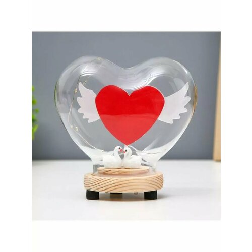 Ночник Сердце от батареек 3хLR44 1003₽