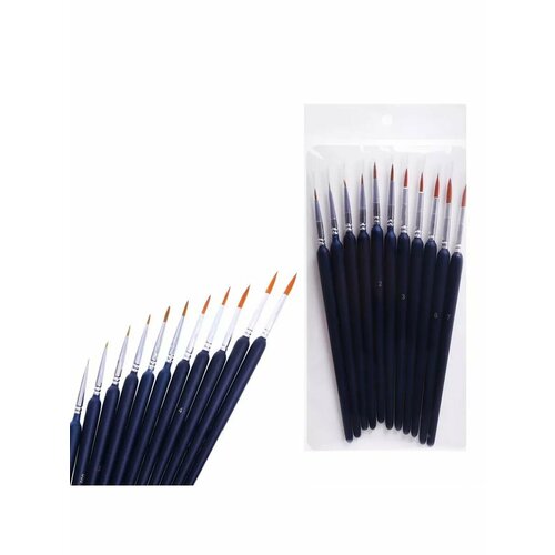 Набор кистей нейлоновых для рисования 1064₽